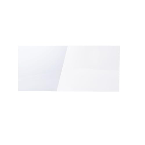 Tableclothsfactory 2 Pack 40" x 12" Clear Plexiglass Sheet, DIY Acrylic Sheets Sign Board with Protective Film - 3mm Thick for Home, Indoor, Outdoor Decor, Window Replacement, Display Cases