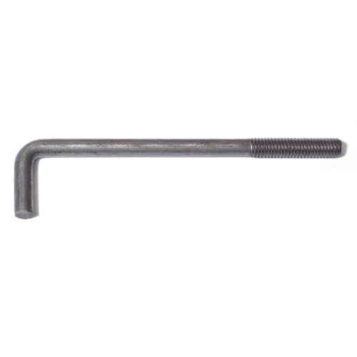 Hard to Find Fastener Hot Dip Galvanized Anchor Bolts, Sturdy Steel Anchors for Concrete, Cement, Asphalt in Construction, 1/2-13 x 24", Pack of 25 - size: 1/2-13 x 24"