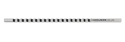 Accusize Industrial Tools 1/8 inch, Style A High Speed Steel Keyway Broach, 5000-0006 - size: 1/8 in -A