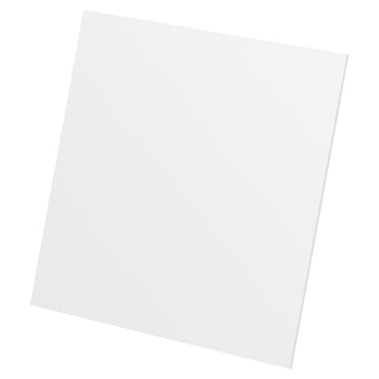 4 Pack 12 x 12 Inch HDPE Sheets, 1/4 Inch White HDPE Sheet Plastic Polyethylene Board, Ultra High Molecular Weight Sheets for Office, Home, Industrial Environment