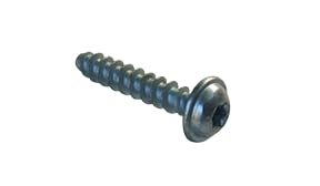 M2-0.89 x 8mm Star Round Washer Head Thread Forming Screws, Zinc, 1000 Pack - size: M2-0.89 x 8mm, style: Package