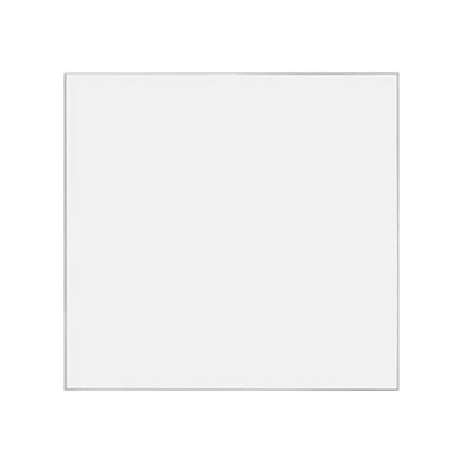 Clear Acrylic Square DIY Sheet 25" DIY Blank 0.177" Thick See Through Tile for Window Glass Replacement and Home Decor by Marketing Holders - size: 25" .177