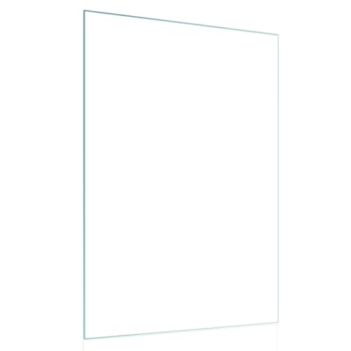 Egofine 8x10 Heat-Strengthened Glass Replacement for Picture Frame (Crystal Clear,1 Pack), Replacement Glass for 8 by 10 Photo Frame - size: 8x10