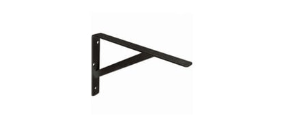 Black HD Steel Shelf Bracket, 19-1/2" Deep x 13" High
