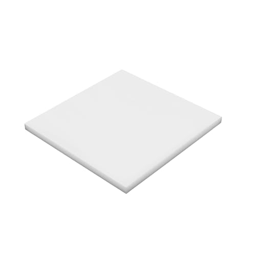 Hdpe Sheet 5/16 Inch Thick, 6" x 6" High Density Polyethylene Board, Thick Plastic Sheet for Craft, Plastic Cutting Board, Heavy Duty Industry - size: 6" X 6", style: 5/16" Thick
