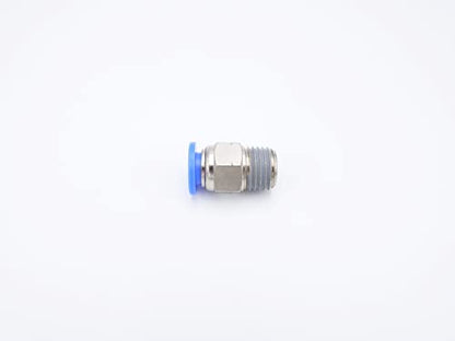 Push to Connect Fitting 5/16" Tube OD x 1/4" MNPT, Male Straight - size: 1/4" MNPT - 5/16" OD