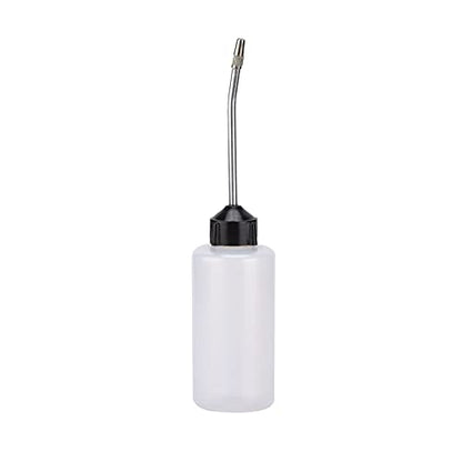 HEEPDD Sewing Machine Oil Dispenser Bottle, Precision Angled Spout Lubricating Squeeze Oiler for Household Industrial Machines Plastic 120ML 1 Pack