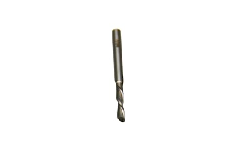 TMAX 7/64" Carbide Downcut Inlay Router Bit CNC End Mill, 1/8" Shank - size: 7/64"
