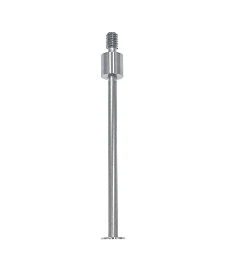 SUXING Flat Contact Points for Dial Indicator Depth 0.4mm Thickness 5mm Diameter 4-48 UNF Thread (4-48UNF D5L40) - size: 4-48UNF D5L40