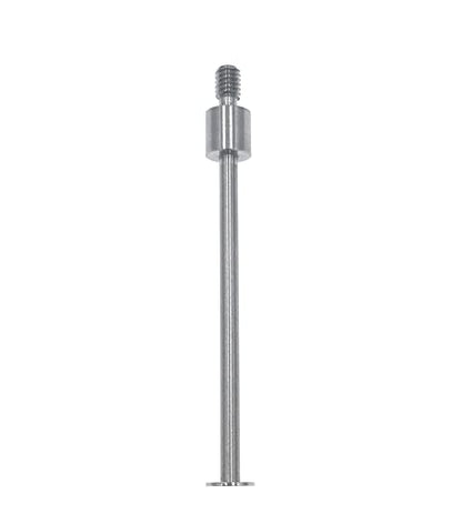 SUXING Flat Contact Points for Dial Indicator Depth 0.4mm Thickness 5mm Diameter 4-48 UNF Thread (4-48UNF D5L40) - size: 4-48UNF D5L40