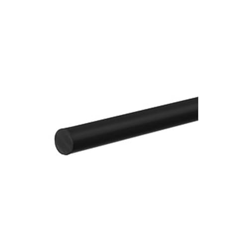 USA Sealing ZUSA-RC-623 Buna-N Cord Stock, 70A Durometer, Black, Round Profile, 4 mm Cross Section, 10 ft Long, Buna, Nitrile, NBR