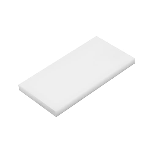 Hdpe Sheet 0.4 Inch Thick, 3" x 6" High Density Polyethylene Board, Thick Plastic Sheet for Craft, Plastic Cutting Board, Heavy Duty Industry - size: 3" X 6", style: 0.4" Thick