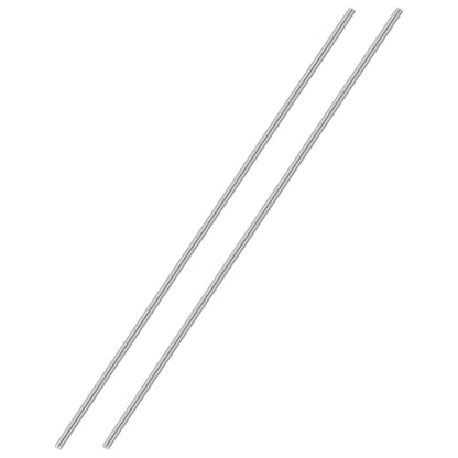 M2-0.4 Fully Threaded Rod 300mm Length Coarse Thread 2Pcs - size: M2-0.4 300mm