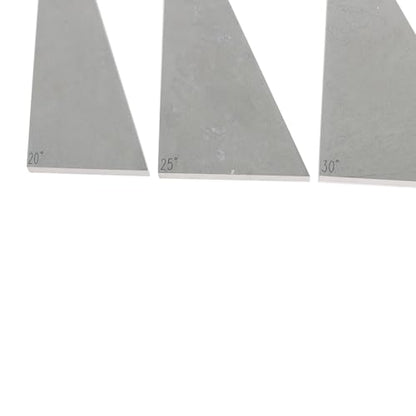kimllier 10Pcs Angle Gauge Block Set, Accuracy Steel Gauge Block