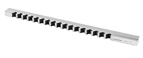 Accusize 12 mm Style D HSS Keyway Broach, 5001-0018 - size: 12mm-D