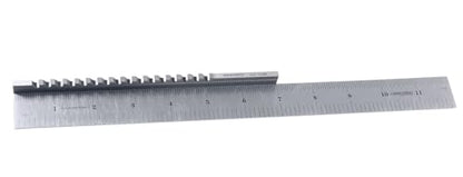 Accusize Industrial Tools 5/32"- Style B, H.S.S. Keyway Broach, Length of Cut: 19/64'' - 1-11/16'', 1 Shim, 5000-0012 - size: 5/32 in Style B