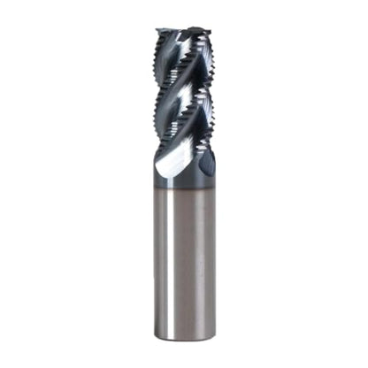 5/8" 4 Flute Roughing End Mill AlTiN Coated Carbide, 1Pcs - size: 5/8 in