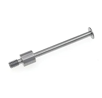 SUXING Flat Contact Points for Dial Indicator Depth 0.4mm Thickness 5mm Diameter 4-48 UNF Thread (4-48UNF D5L30) - size: 4-48UNF D5L30