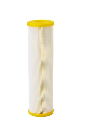 Pentair Pentek ECP50-10 10" x 2.5" Sediment Water Filter, 50 Micron - size: Pack of 1, style: 50 Micron - Yellow