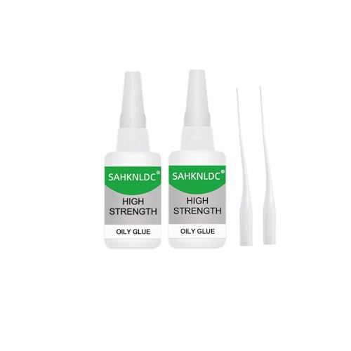 High Strength Oiiy Glue,Universal Super Glue,Welding High-Strength Oiiy Glue, Used for Quick Repair of Metal, Plastic, Wood, Glass, Jade and So On (2pcs)