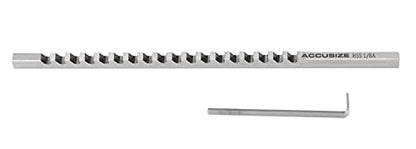 Accusize 1/8 in Style A HSS Keyway Broach - size: 1/8 in -A