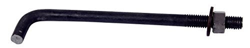 Hillman 260394 1 1 1 3/4 x 10-Inch Anchor Bolt, 10-Pack