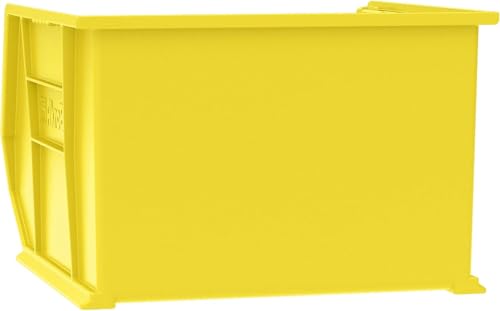 Akro-Mils 30270 AkroBins Plastic Storage Bins, 18"x16"x11", Yellow, 3-Pack - color: Yellow