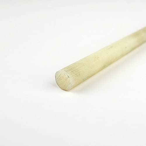 Plastic Round Bar, Nylon, Natural, 0.09375" Diameter, 12" Length, OnlineMetals - size: 0.09375" dia, style: 12" length