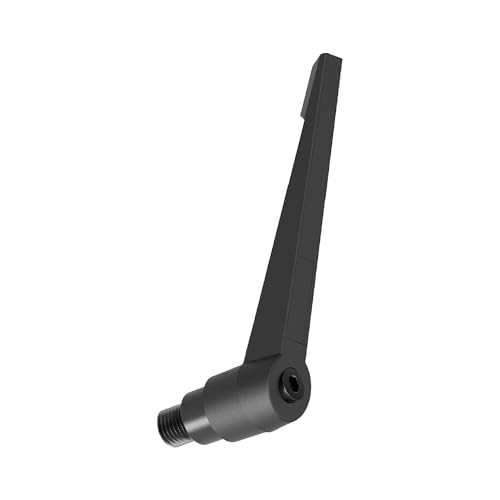 2PCS Clamping Lever Handles, M6 x 16mm Male Thread, Adjustable Quick Release Locking Rotating Screw Bolt Stud Knobs Apply for Lathe Machinery, Black - size: M6 x 16mm