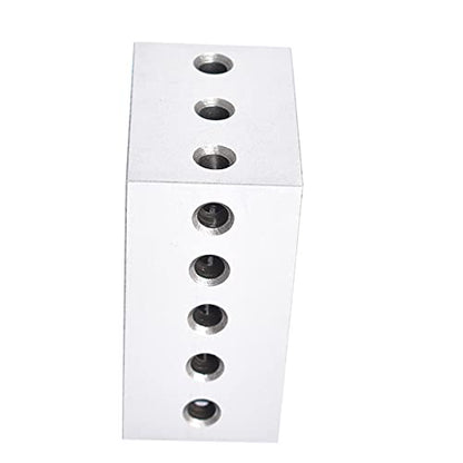 waltyotur 2-3-4 Blocks Matched Pair 23 Holes 2 3 4 Blocks .0003 Precision Ground Machinist Set Up Blocks HRC 55-62