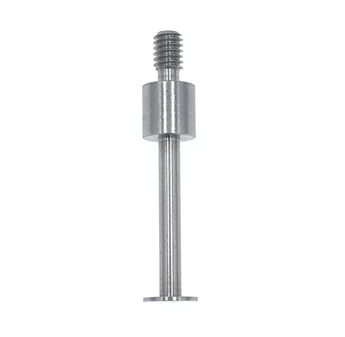 SUXING Flat Contact Points for Dial Indicator Depth 0.4mm Thickness 5mm Diameter 4-48 UNF Thread (4-48UNF D5L20) - size: 4-48UNF D5L20