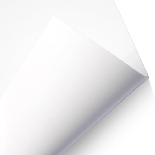 Exactly Rubber - White Silicone Sheet, 60A Durometer Silicone Mat, Food-Grade Rubber Mat with -80 to 450°F Temperature Resistance, 400% Elongation, Silicone Placemat Made in The USA, 1/16 x 9” x 24 - size: 1/16 x 9 x 24
