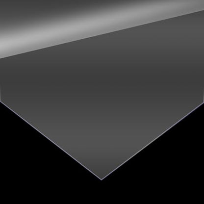 Beeveer 1 Pcs Clear Polycarbonate Sheet 60 x 144 Inch Plastic Panel Roll - size: 60 x 144 inches