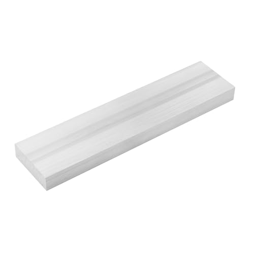 6061 Aluminum Flat Bar, 0.6" Thickness X 2" Width X 8" Length Aluminum Flat Plate, Solid Aluminum Bar for Crafting, Industrial Building - size: 0.6" X 2" X 8"