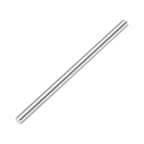 MECCANIXITY Round Steel Rod, 6.3mm x 200mm HSS Lathe Bar Stock Tool - size: 6.3mm x 200mm