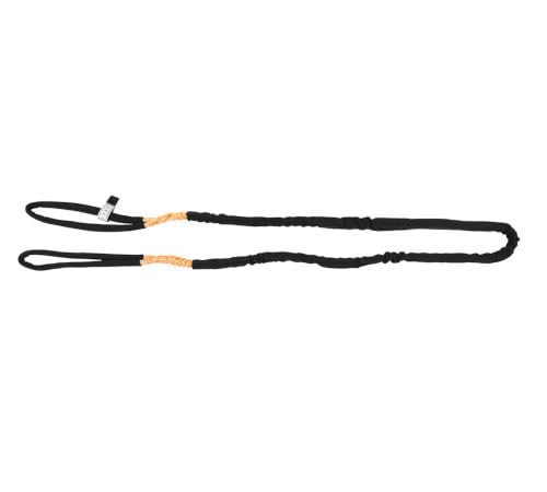 3/8" x 8' Orange Eye & Eye Synthetic Super Slings w/Protective Cordura Sleeve (Vertical 3500/ Choker 2975/ Basket 7000 lbs WLL) - color: Orange: 3/8", size: 8 FT (1-Pack)