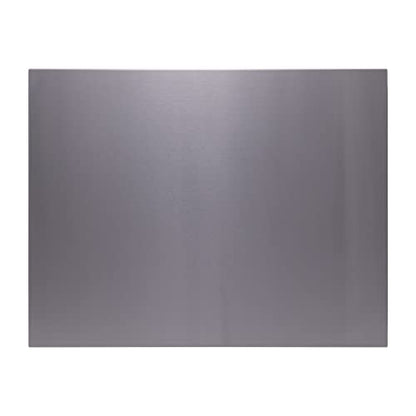 Stainless Steel Backsplash, 30" X 23.25" with Hemmed Edges