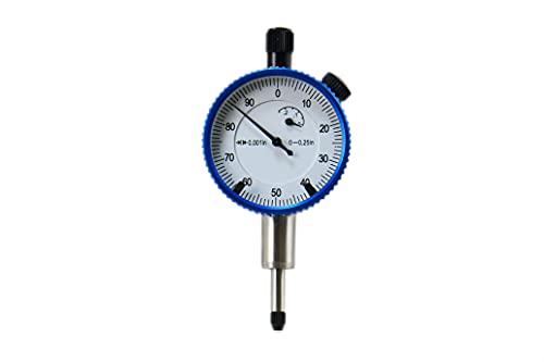Shars 0.25" Dial Indicator 303-3157 P] - color: White, size: .25" x .001" 303-3157