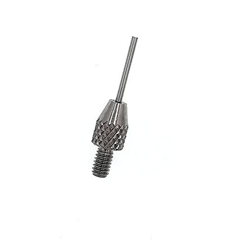 Needle Contact Point Sets for Dial Indicator Depth Gauge 4-48 UNF Thread Shank 1mm Diameter 10mm to 50mm Length (10mm Length) - style: 10mm Length