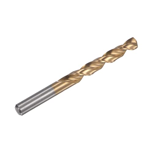 HARFINGTON Twist Drill Bit 11.7mm Titanium Coated (HSS-E) M42 High Speed Steel 8% Cobalt Straight Shank for Stainless Steel Aluminum Alloy Metal - size: 11.7mm