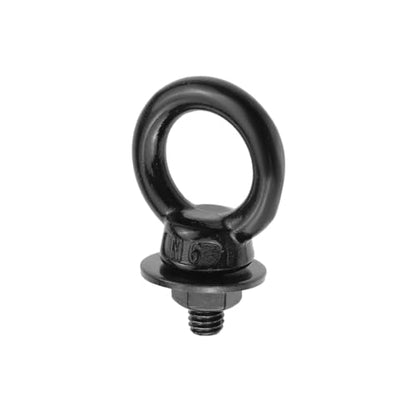 Antrader M6 Eye Bolts with Nuts for DIY,Furniture,Swing and Outdoor Use - size: M6