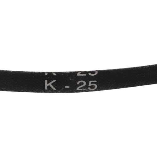 uxcell 2pcs K25 Rubber V Belt, K Section V-Belt 25" Outside Circumference x 0.315" Width x 0.236" Thick, Industrial Power Transmission Belt - size: K25