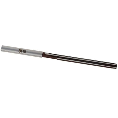 Utoolmart Hand Reamer 3mm Alloy Tool Steel H8 6 Straight Flutes Hand Milling Cutter Tool 1pcs - size: 3mm