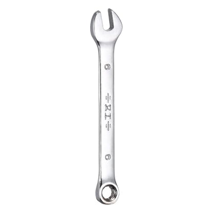 HARFINGTON Metric Combination Wrench, 6mm Open End & 15-Degree Offset - size: 6mm