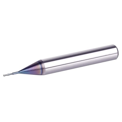 SpeTool 1/32 Down Cut CNC Router Bits 1/4 Inch Shank with TAC Long Life Coated , Solid Carbide Spiral End Mill Plunge Cut for Wood Engraving Carving - size: 1/32" Dia - 1/8" CL -1/4" Shank, style: DOWN CUT