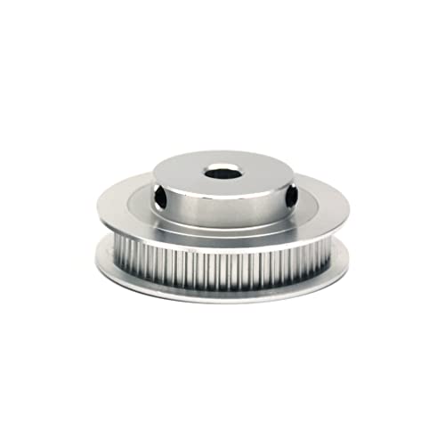 2PCs Aluminum 2GT Timing Pulley 60 Teeth Bore 6.35mm for 3D Printer CNC Machine 6mm Width 2GT Timing Belt - size: 60 teeth, style: 6.35mm bore, for 6mm belt