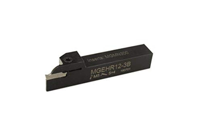 Accusize Industrial Tools MGGN300-LH Double End Cut-Off Carbide Inserts for Cutting Aluminum, 10pcs/Set, 2403-4027x10 - size: MGGN300-LH, Cutting Aluminum