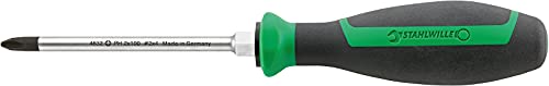 Stahlwille 96469315 DRALL+ Set of Screwdrivers, 9 Piece Set, Includes Screwdrivers for Slotted Screws, Electrician, Carburettor and Cross Head Screwdrivers, Industrial-Grade, Made in Germany