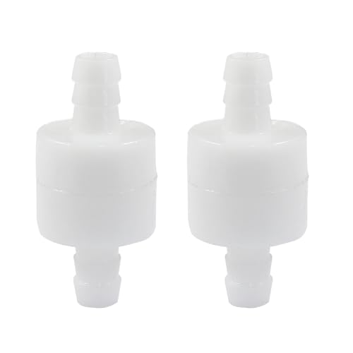 Litoexpe 2 Pcs 5/16" One Way Inline Check Valve - size: 5/16 Inch