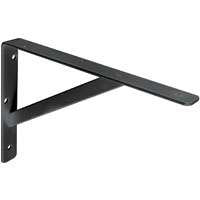 Knape & Vogt 208 Blk 400 16 Black Super-Duty Ultimate L-Bracket2